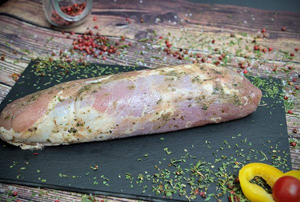 Lombinho de porco - Adobado com ervas aromáticas