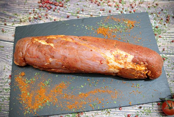 Lombinho de porco -  Adobado com pimentão