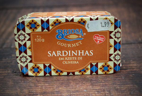 Sardinhas em  azeite de oliveira - Briosa Gourmet